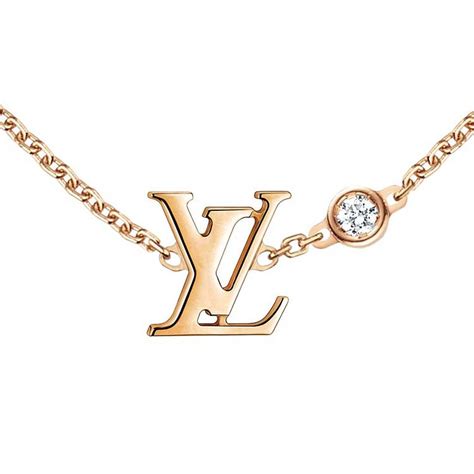 Louis Vuitton gold necklaces